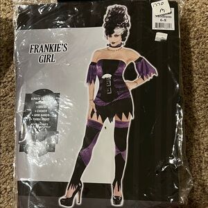Frankie's Girl Purple and Black Costume